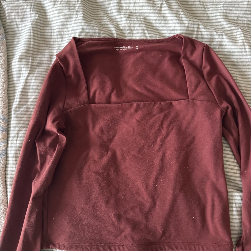 Abercrombie & Fitch Square Neck Soft A&F Collection longsleeve
